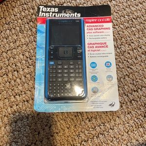 Texas Instruments TI noire cx II cas